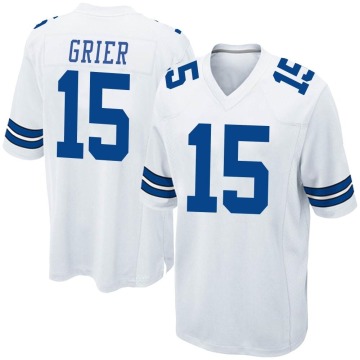 Will Grier Men's White Game Jersey
