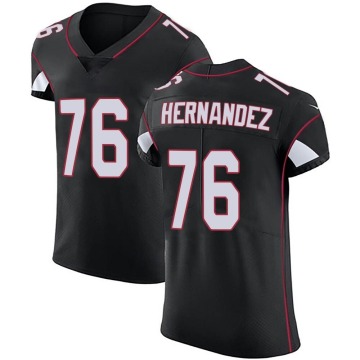 Will Hernandez Men's Black Elite Alternate Vapor Untouchable Jersey