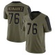 Will Hernandez Men's Olive Limited 2021 Salute To Service Jersey