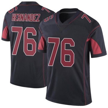 Will Hernandez Youth Black Limited Color Rush Vapor Untouchable Jersey