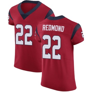 Will Redmond Men's Red Elite Alternate Vapor Untouchable Jersey
