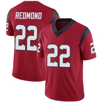 Will Redmond Men's Red Limited Alternate Vapor Untouchable Jersey