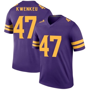 William Kwenkeu Youth Purple Legend Color Rush Jersey