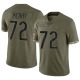William Perry Men's Olive Limited 2022 Salute To Service Jersey
