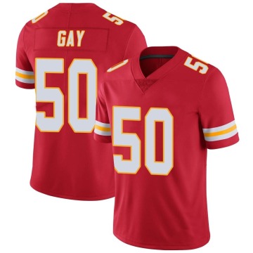 Willie Gay Men's Red Limited Team Color Vapor Untouchable Jersey