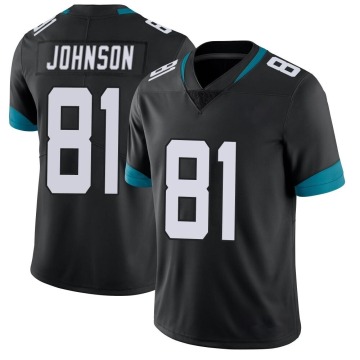 Willie Johnson Youth Black Limited Vapor Untouchable Jersey