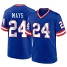 Willie Mays Men's Royal Game Classic Jersey