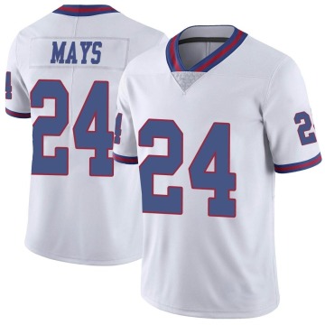 Willie Mays Men's White Limited Color Rush Jersey