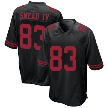 Willie Snead IV Youth Black Game Alternate Jersey