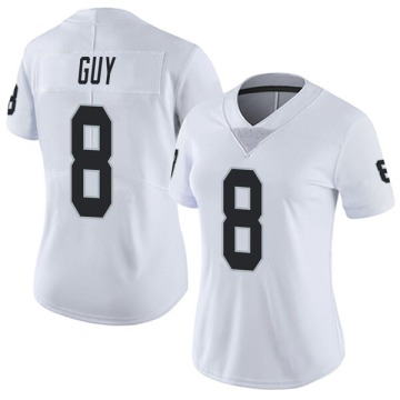 Wilson Ray Guy Women's White Limited Vapor Untouchable Jersey