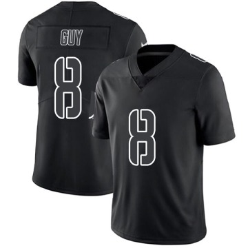 Wilson Ray Guy Youth Black Impact Limited Jersey