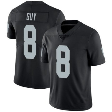 Wilson Ray Guy Youth Black Limited Team Color Vapor Untouchable Jersey