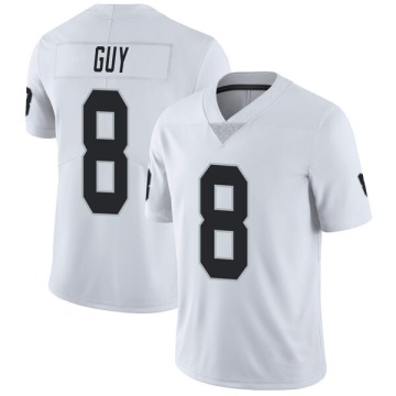 Wilson Ray Guy Youth White Limited Vapor Untouchable Jersey
