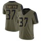 Xavier Crawford Men's Olive Limited 2021 Salute To Service Jersey