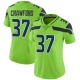 Xavier Crawford Women's Green Limited Color Rush Neon Jersey