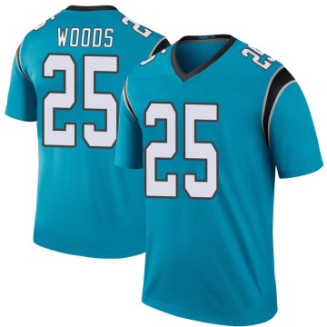 Xavier Woods Youth Blue Legend Color Rush Jersey