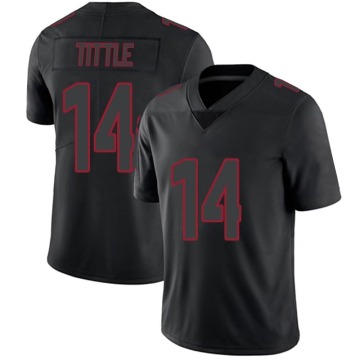 Y.A. Tittle Youth Black Impact Limited Jersey