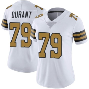 Yasir Durant Women's White Limited Color Rush Jersey