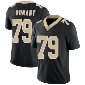 Yasir Durant Youth Black Limited Team Color Vapor Untouchable Jersey