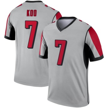 Younghoe Koo Men's Legend Inverted Silver Jersey