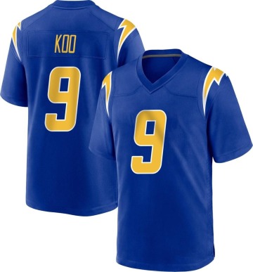 Younghoe Koo Men's Royal Game 2nd Alternate Jersey