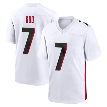 Younghoe Koo Men's White Game Jersey