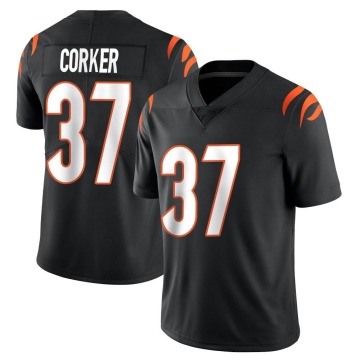 Yusuf Corker Youth Black Limited Team Color Vapor Untouchable Jersey