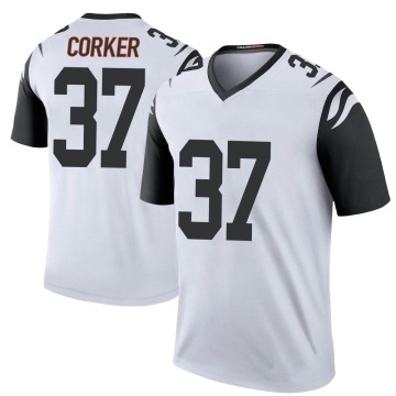 Yusuf Corker Youth White Legend Color Rush Jersey