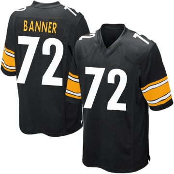 Zach Banner Youth Black Game Team Color Jersey