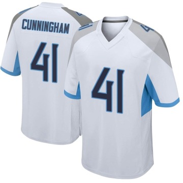 Zach Cunningham Youth White Game Jersey