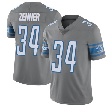 Zach Zenner Youth Limited Color Rush Steel Vapor Untouchable Jersey