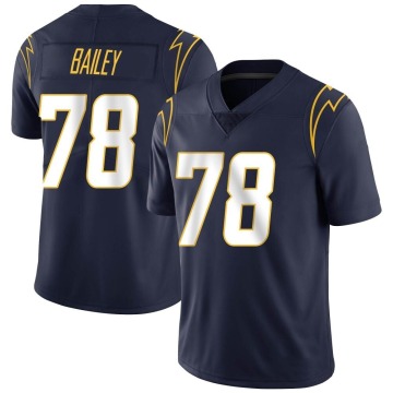 Zack Bailey Men's Navy Limited Team Color Vapor Untouchable Jersey