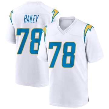 Zack Bailey Youth White Game Jersey