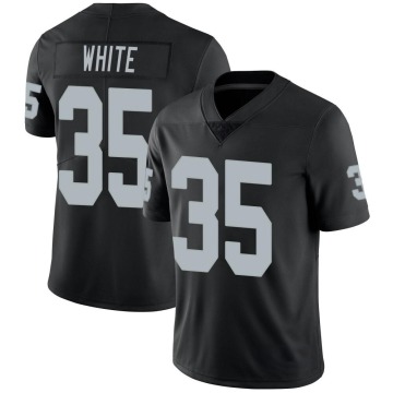 Zamir White Youth White Limited Black Team Color Vapor Untouchable Jersey