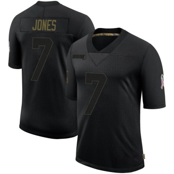 Zay Jones Men's Black Limited 2020 Salute To Service Jersey