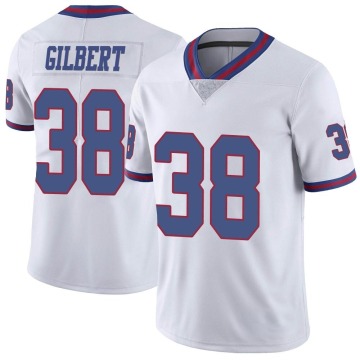 Zyon Gilbert Youth White Limited Color Rush Jersey