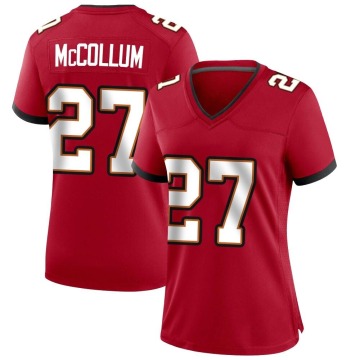 Zyon McCollum Women's Red Game Team Color Jersey